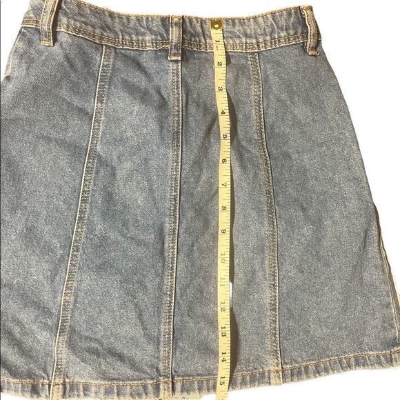 H&M Divided‎ jean skirt NWT size 0 - Picture 6 of 6